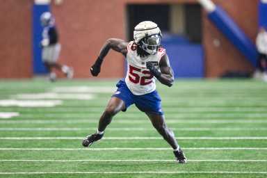 Arvell Reese standing out early at Giants camp