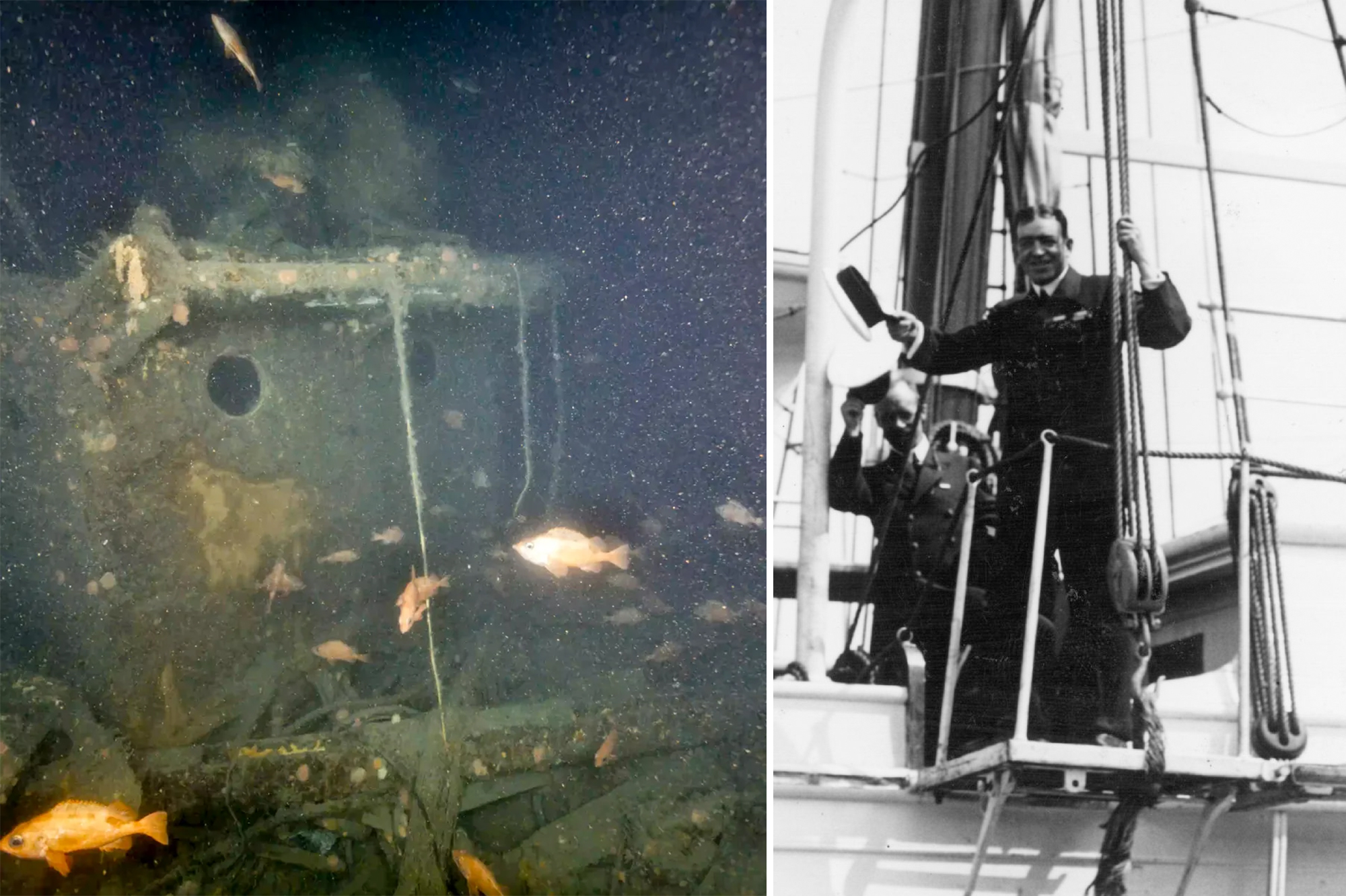 Haunting new images reveal final ship where legendary explorer Sir Ernest Shackleton died