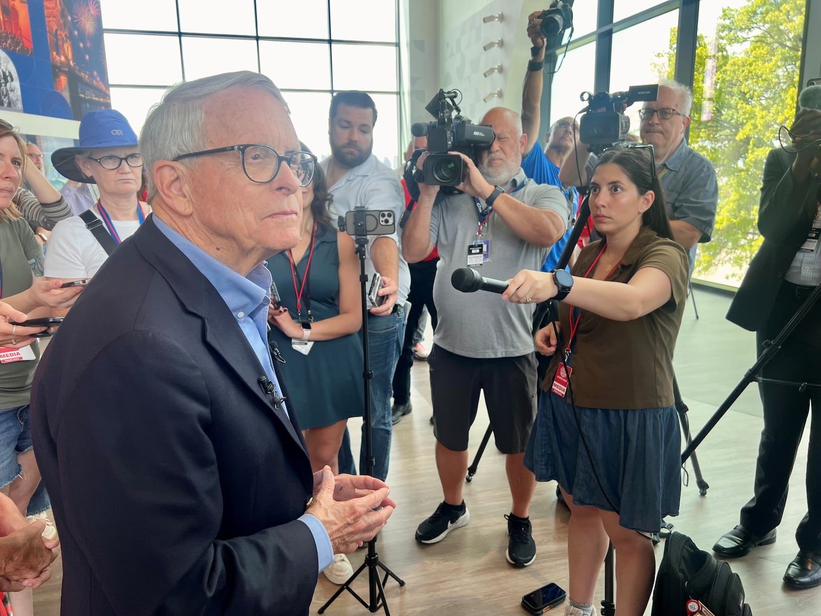 Gov. Mike DeWine hints at his next move after he leaves office