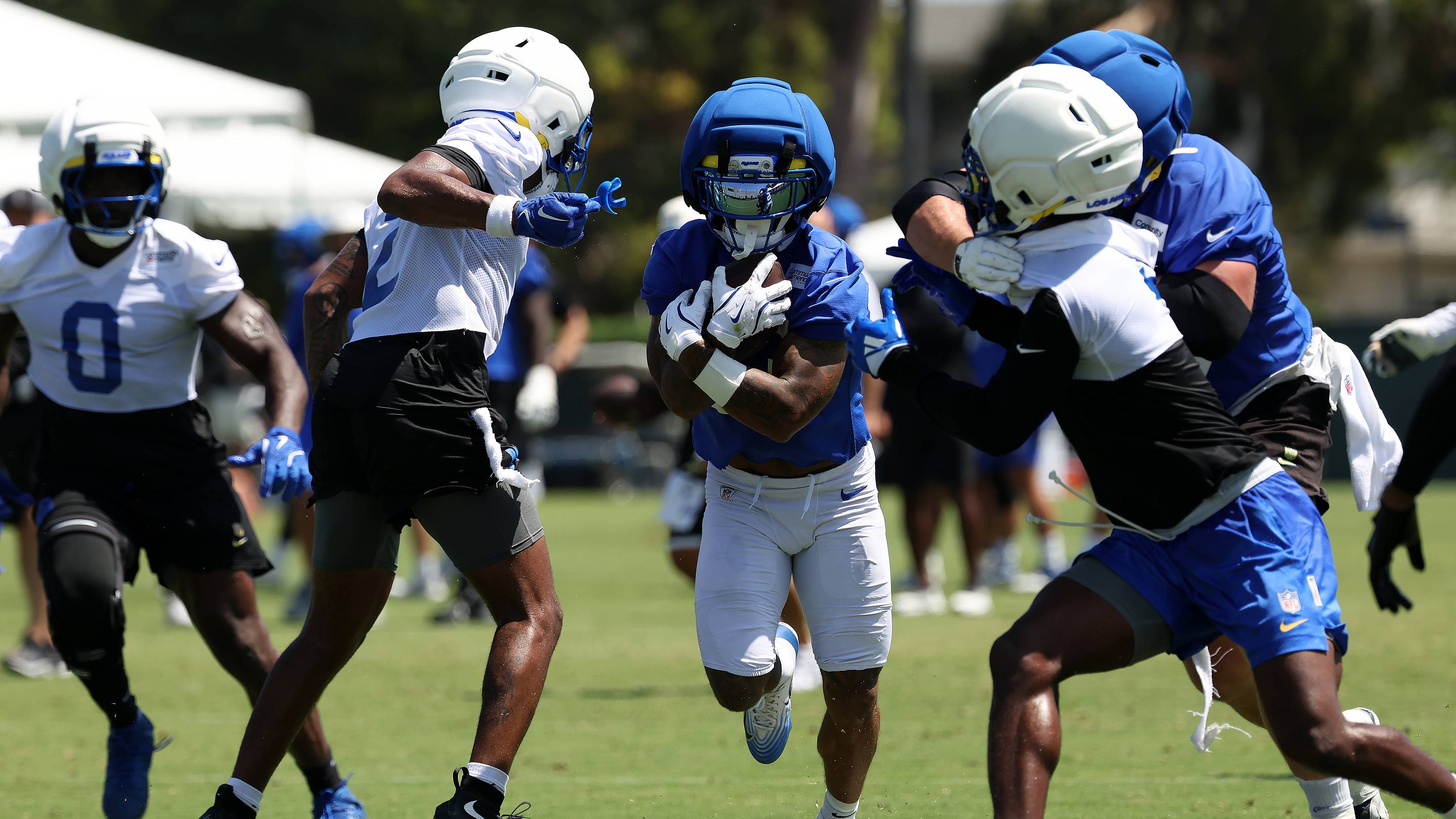 Rams Mailbag: Aaron Donald's Return, Top Training Camp Standouts, and More