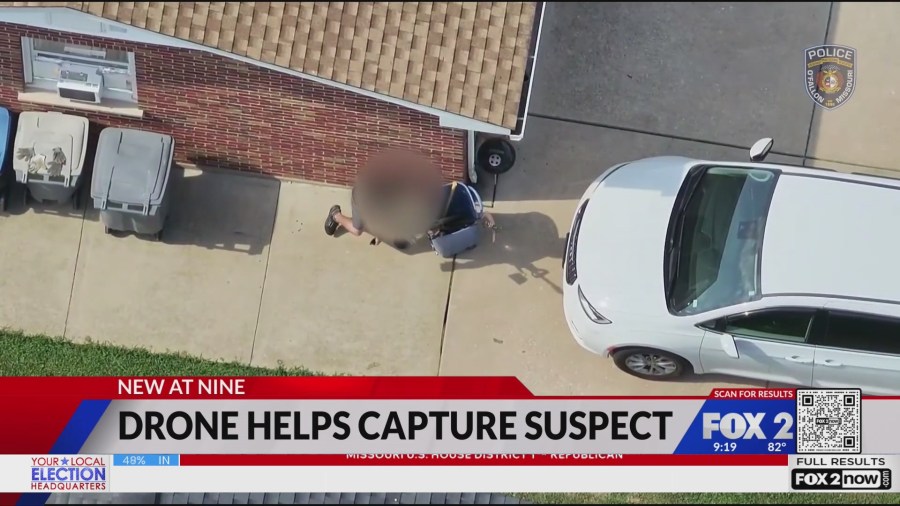 Drone helps O'Fallon police catch suspect in 15 minutes
