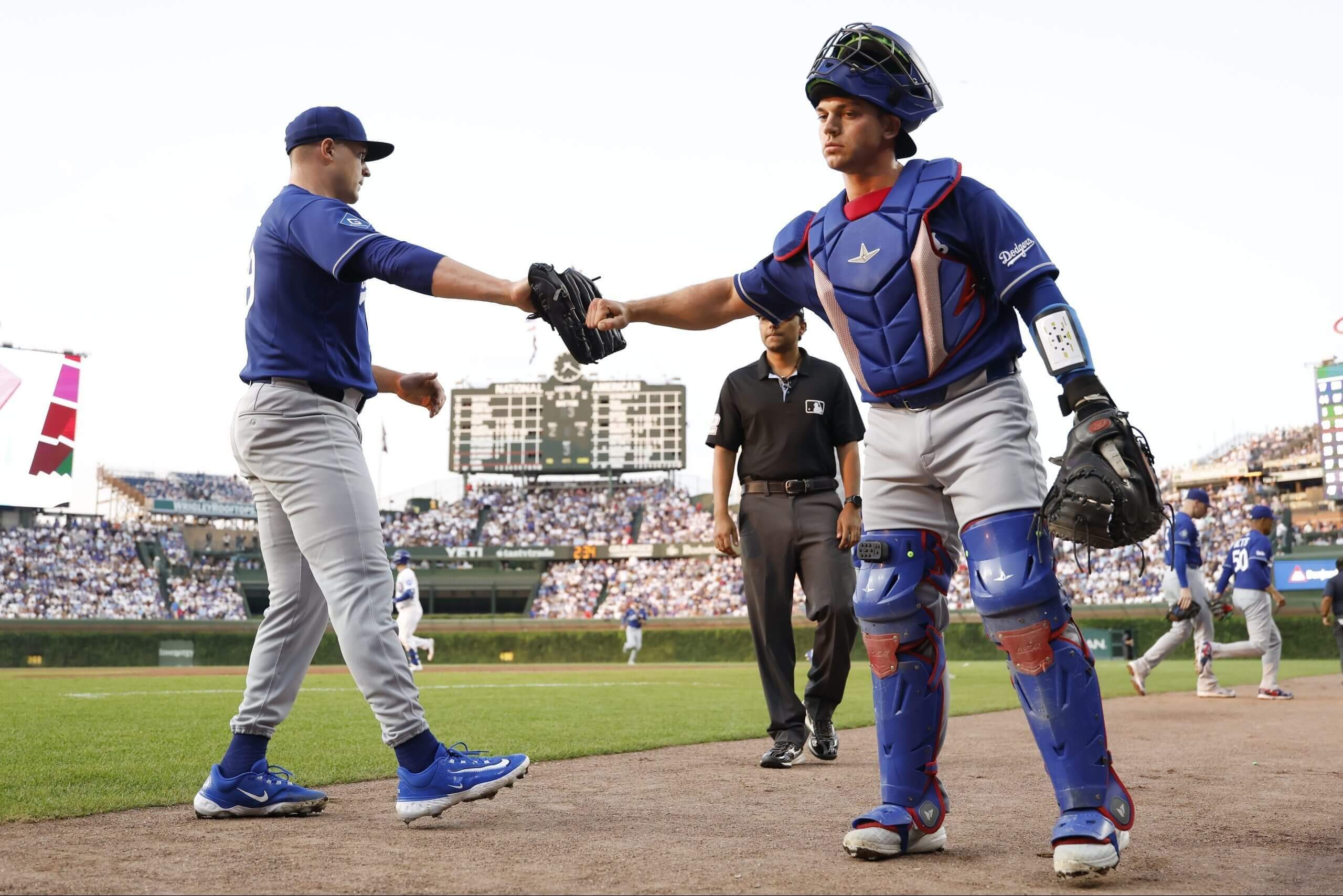 Dodgers turn to familiar backstop Band-Aids to address suddenly dire catching situation