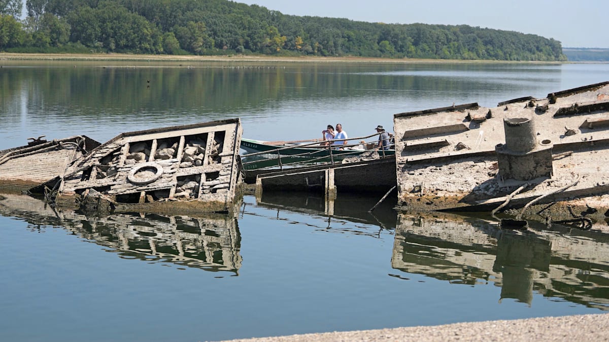 Donau gibt Nazi-Kriegsschiffe wieder frei – noch immer liegt Munition an Bord