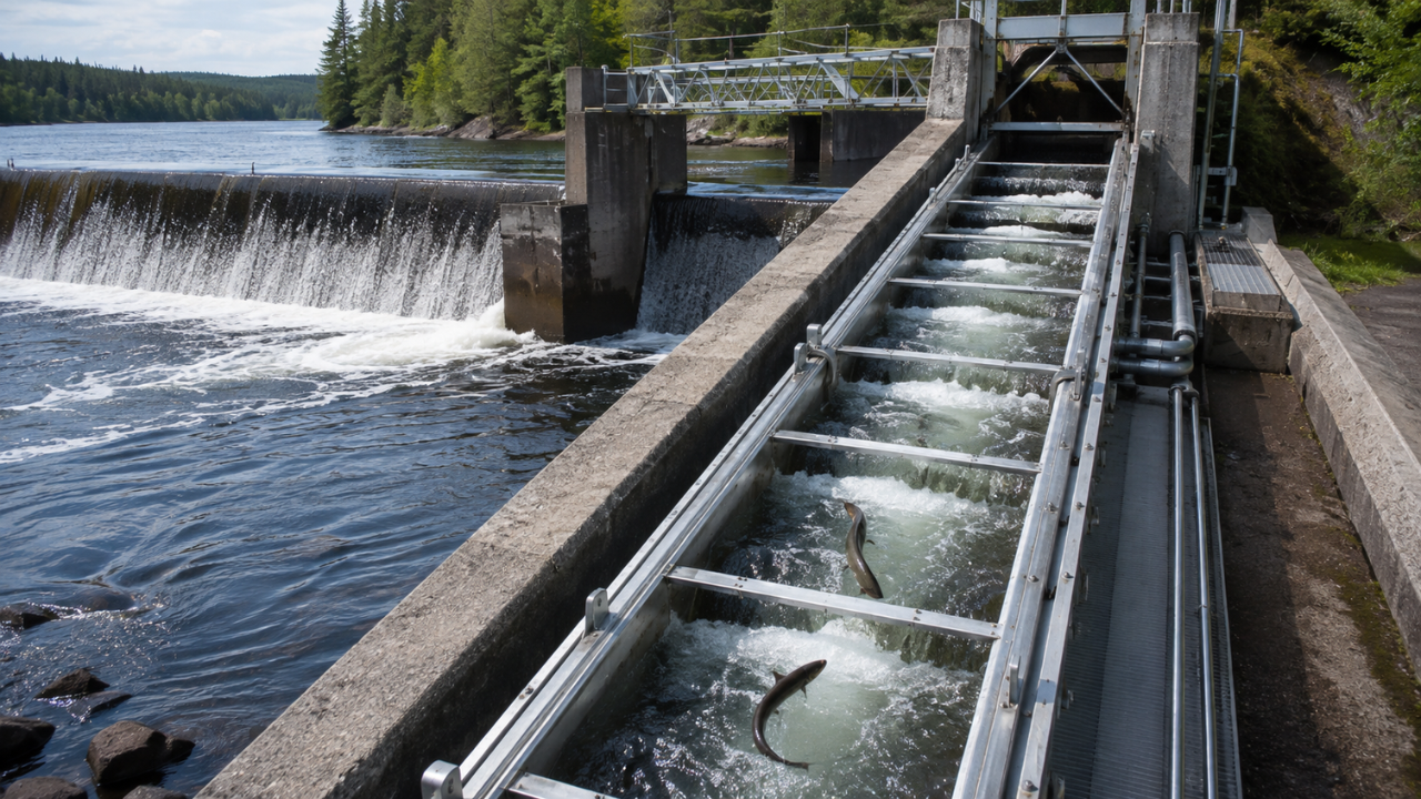 How Maine's eel elevator restored fish and attracted humpback whales