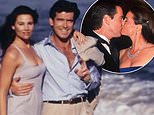 Pierce Brosnan's wife shares romantic pictures from their 25 year marriage on their anniversary as they celebrate their incredible love story