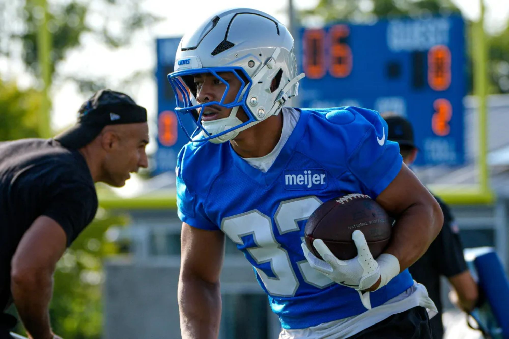 Lions running back Sione Vaki suffers ‘freak’ injury at training camp