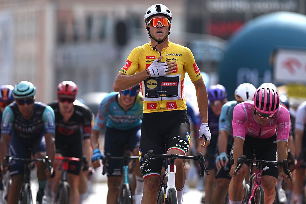 Tour de Pologne stage 3: unstoppable Jonathan Milan claims hat-trick of bunch sprint victories