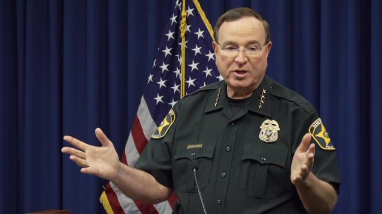 Polk Sheriff Grady Judd announces arrest in Eagle Lake death investigation