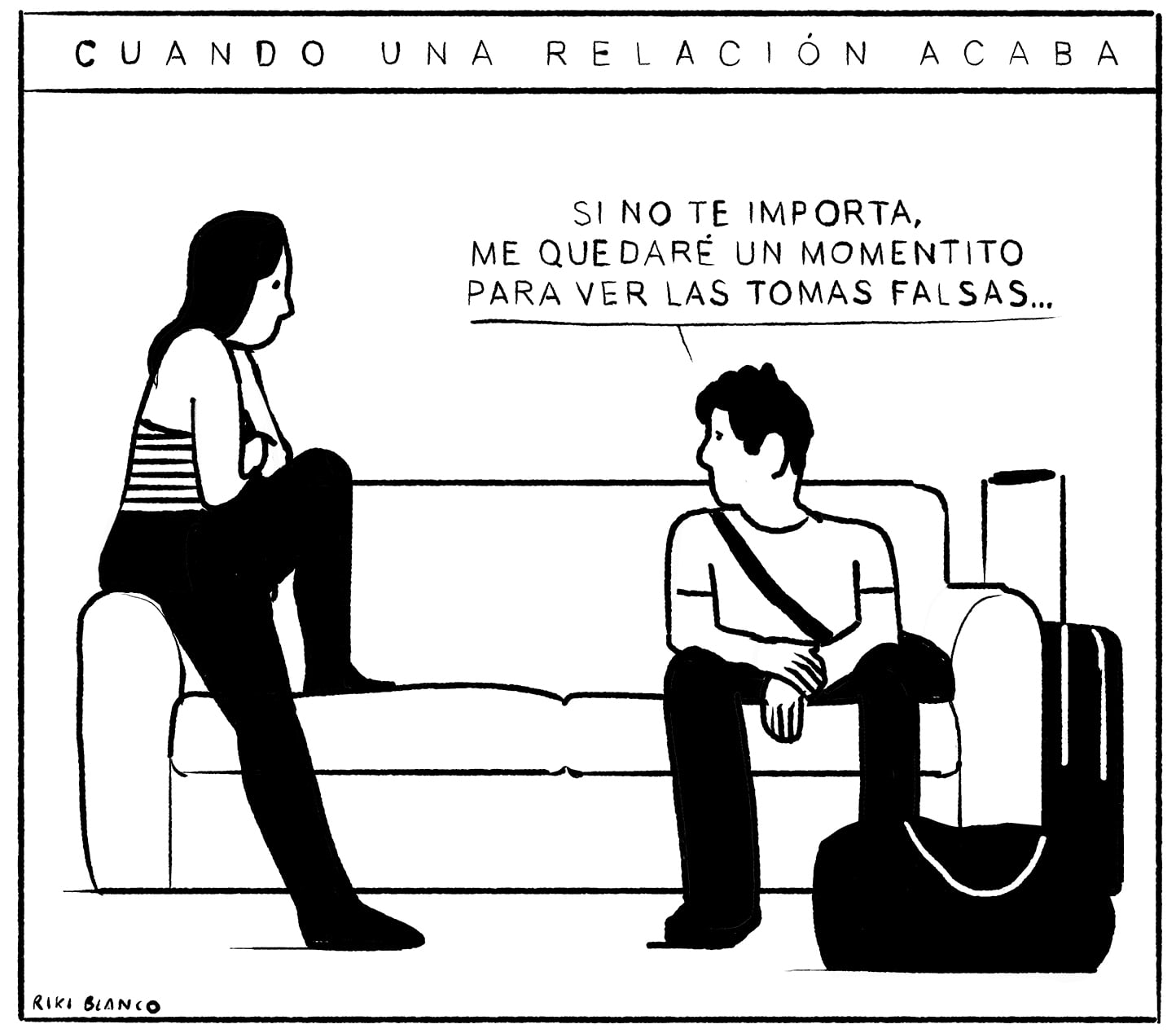 Riki Blanco: tomas falsas
