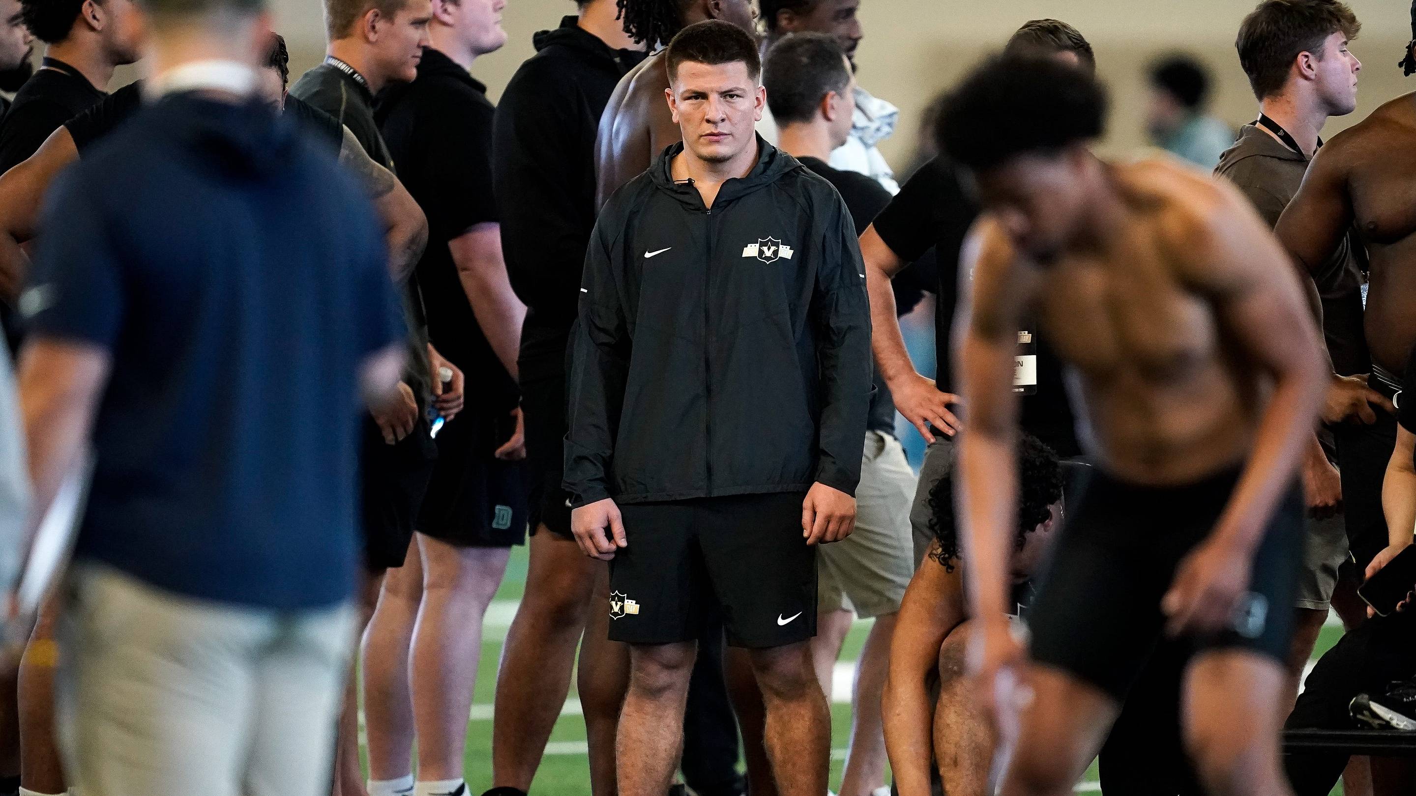 Why Diego Pavia Was At Vanderbilt Football's First Fall Camp Practice