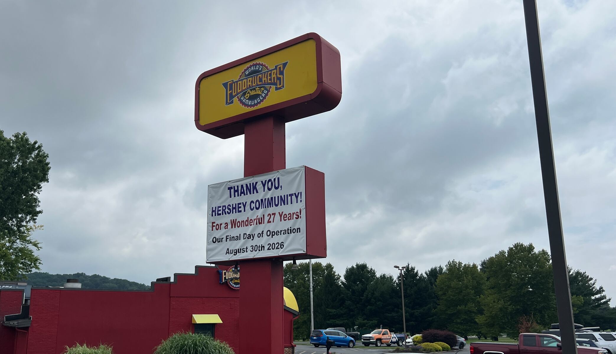 Restaurant in Hershey announces closing date