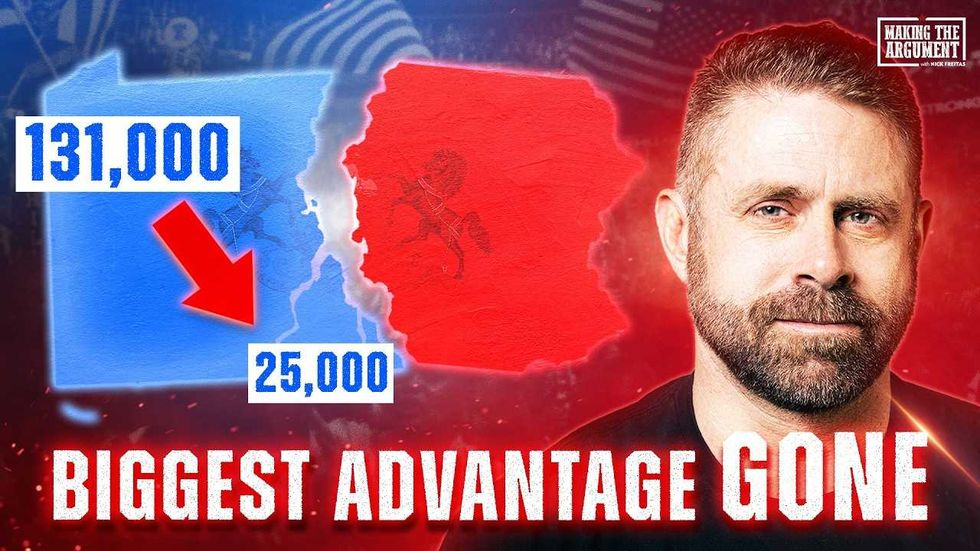 Nick Freitas says Democrats just lost their biggest advantage in Pennsylvania