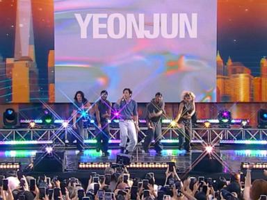 WATCH: Yeonjun performs 'GGUM' on 'GMA'
