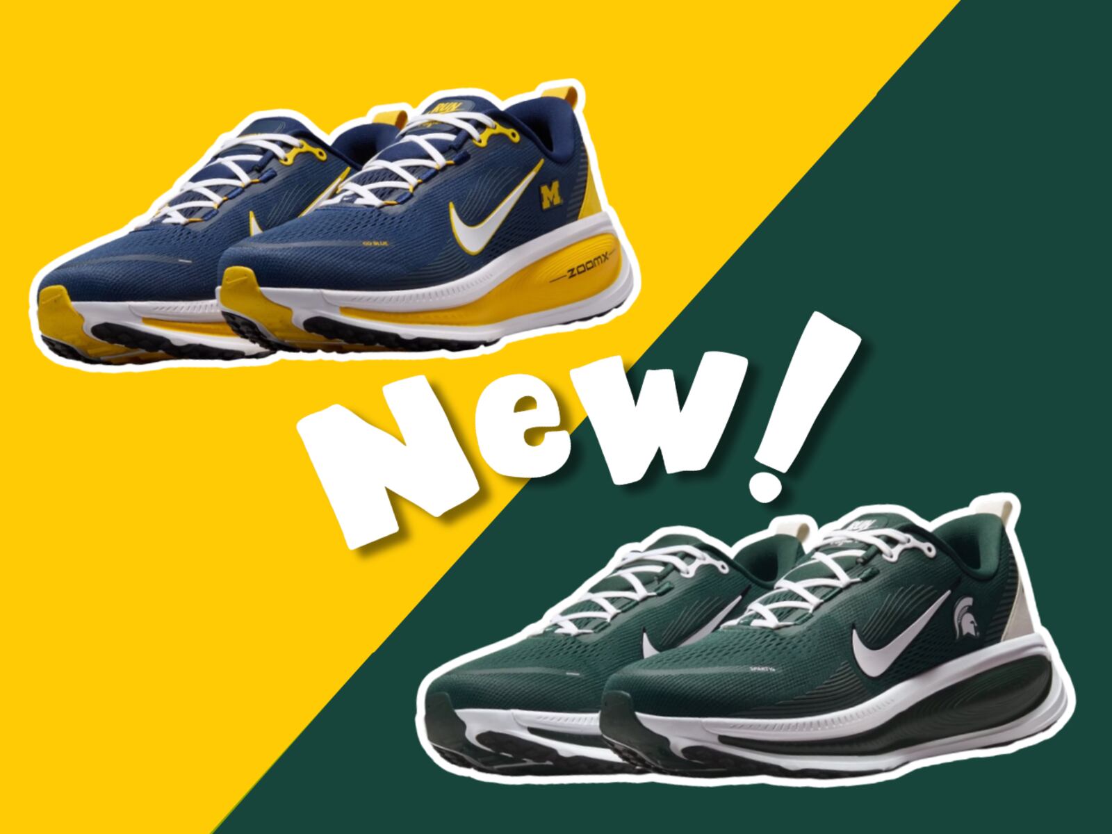 Get free shipping on Fanatics’ new NCAA Nike Vomero 18 shoes with this promo code