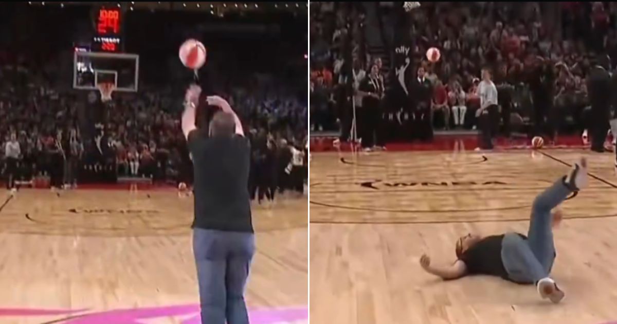 Watch: 'Bob! Are You OK?' WNBA Half-Court Shot Contest Goes Embarrassingly Badly for 1 Unlucky Fan