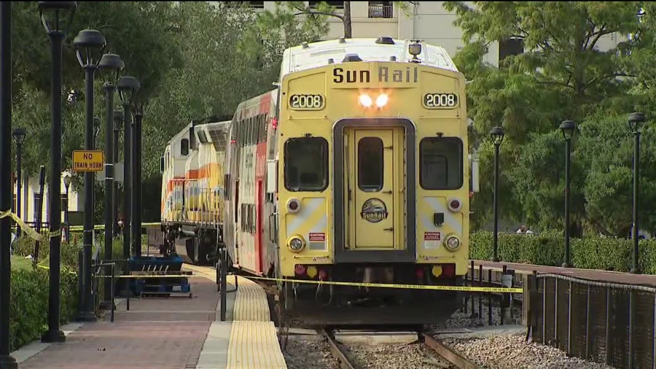 Person killed after being struck by SunRail train in Winter Park, police say
