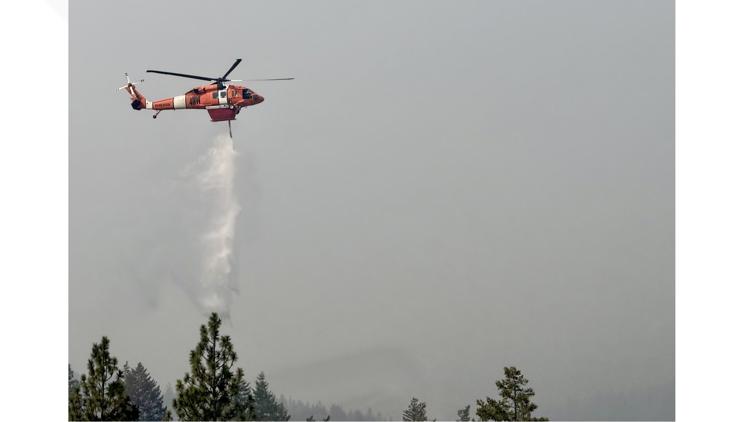 Fire officials: More than 40 illegal drone flights have impeded efforts against Spokane wildfires