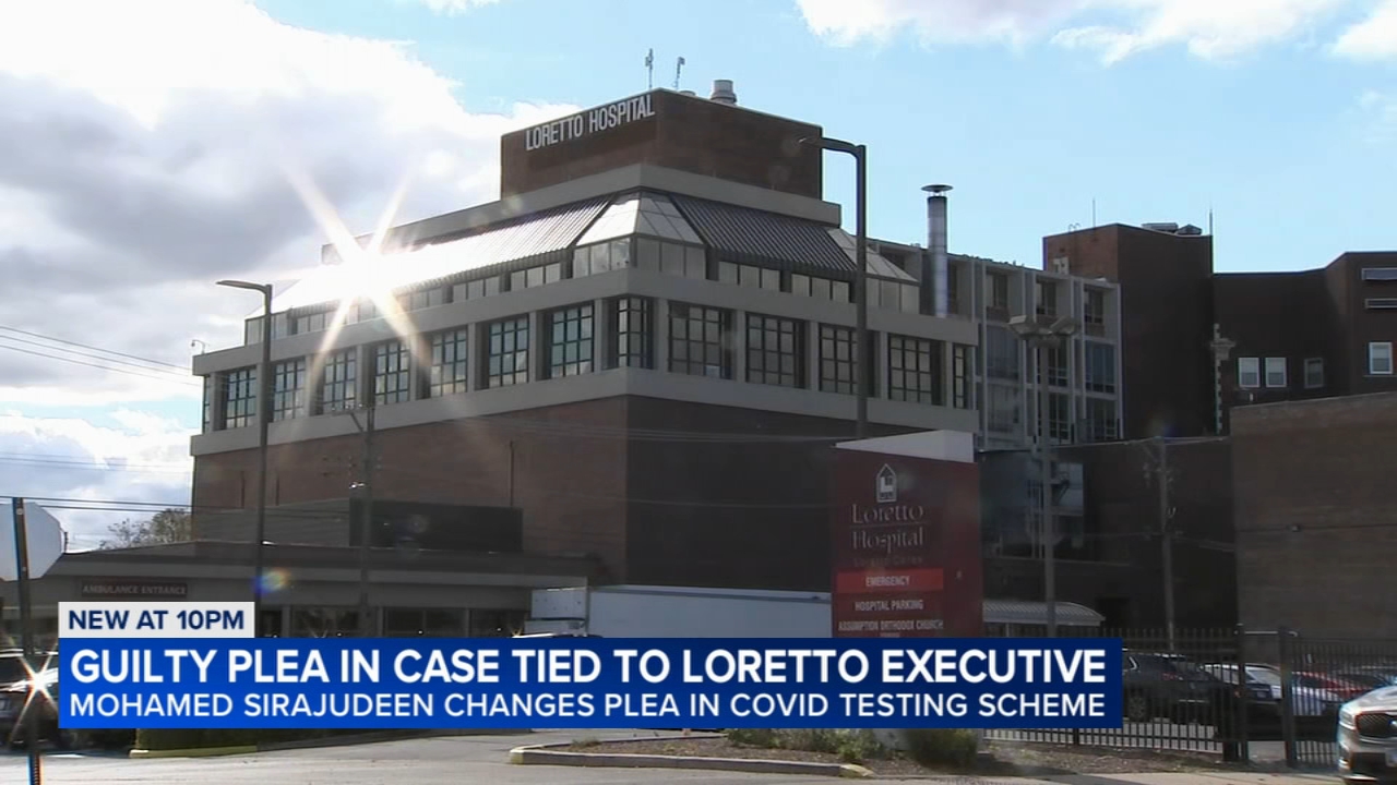 Chicago lab owner pleads guilty in COVID-19 testing scheme tied to former Loretto Hospital executive