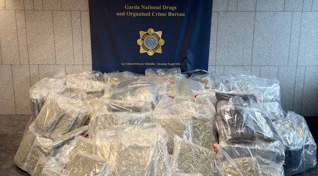 Two men remanded in custody after drugs worth €8.7 million seized in Meath and Louth