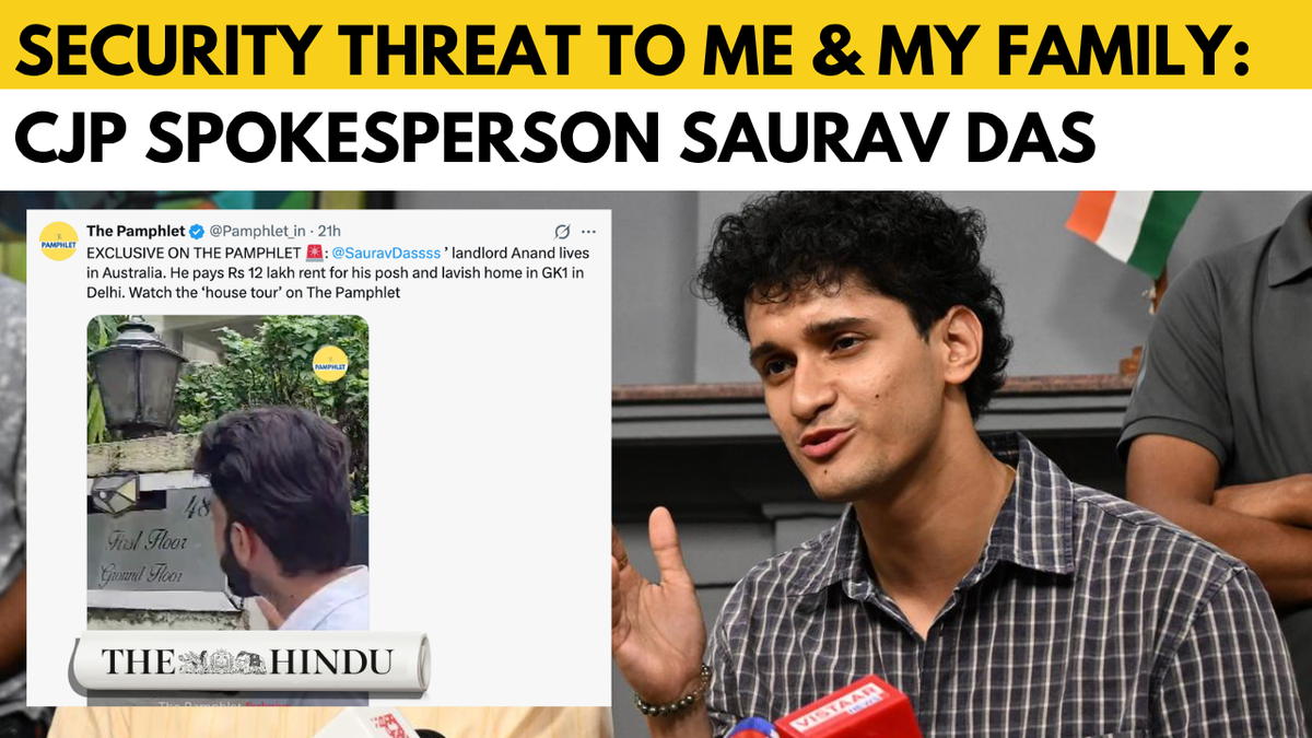 Watch: Saurav Das claims YouTubers filmed inside his house without consent