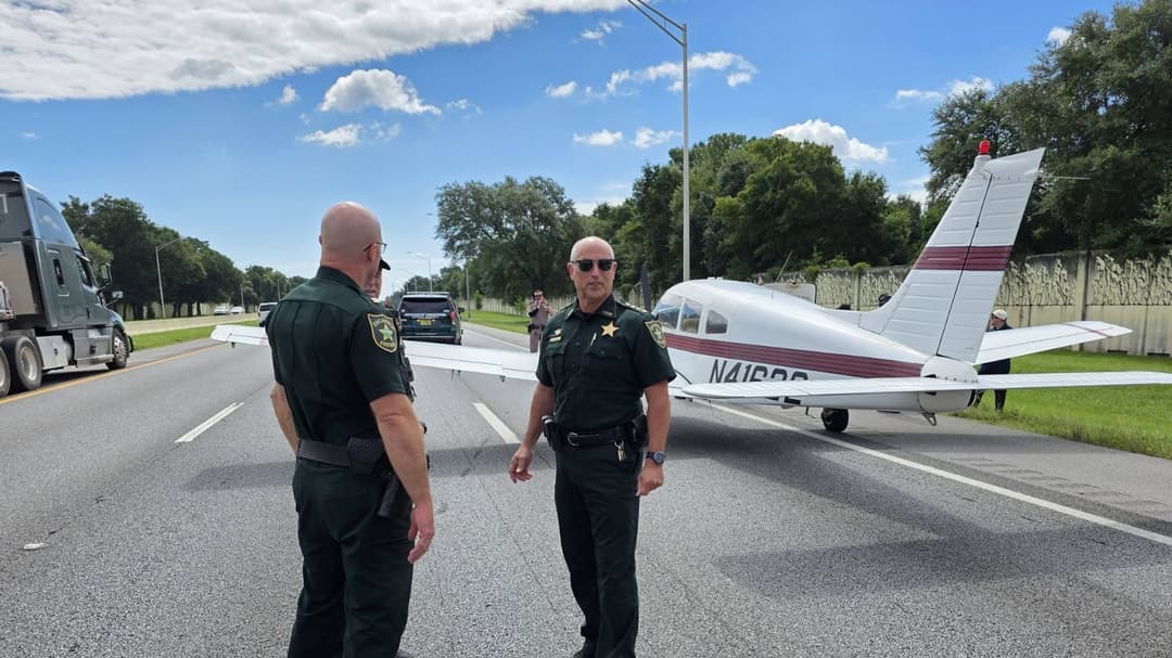 Florida woman responds after she pulls off “miracle” plane landing on busy freeway