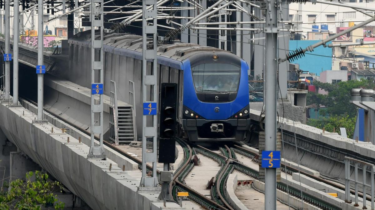 Tamil Nadu Budget 2026: ‘Efforts are on to get Centre’s approval for three Chennai Metro Rail extension projects’