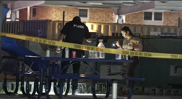 Baytown man shot while grilling in park; teen suspects at large