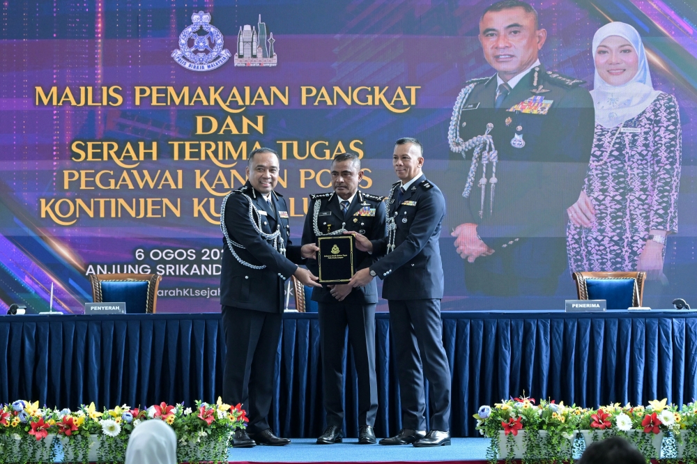 Kuala Lumpur police reshuffle six senior positions including CID, narcotics and district chiefs