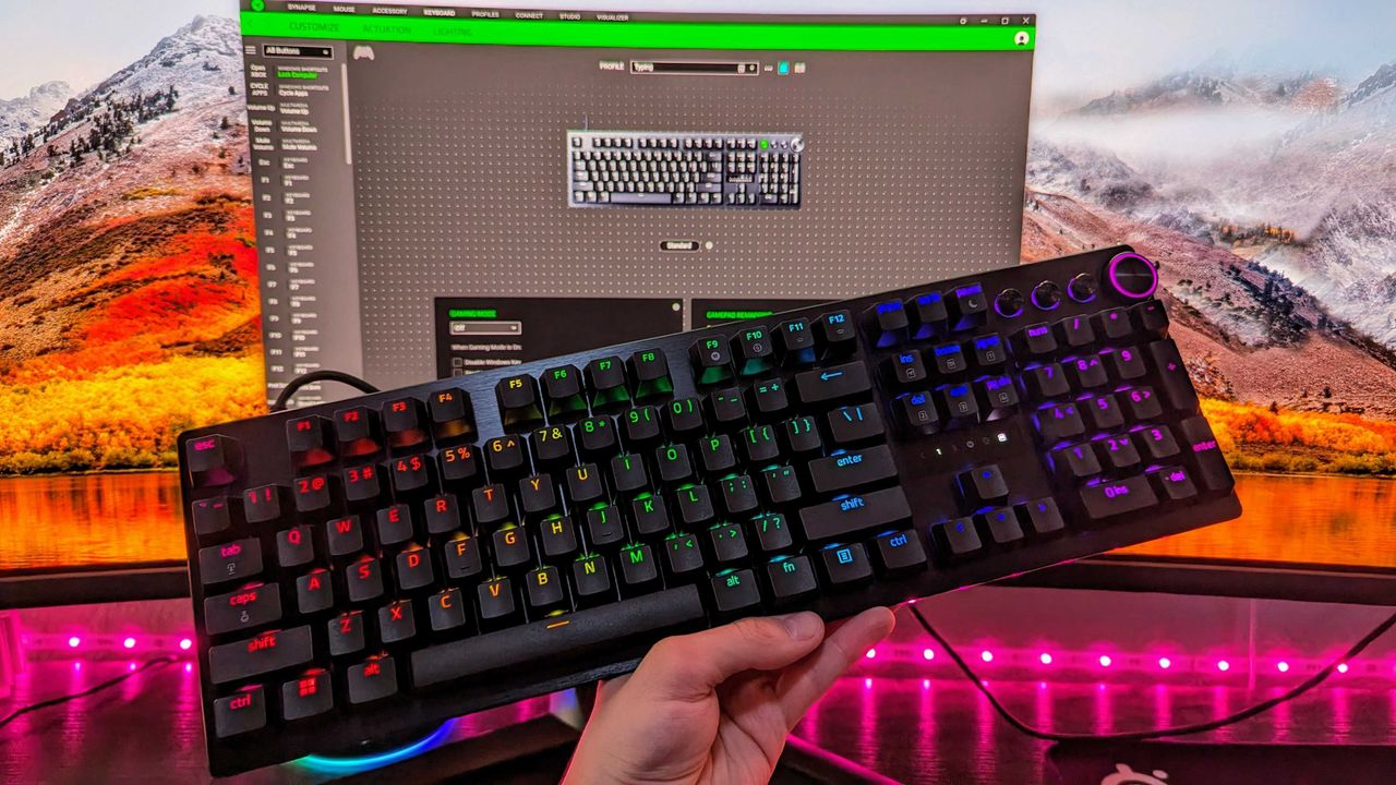 I never thought I'd call a Razer gaming keyboard a bargain, but the wired Huntsman V3 Pro is a steal right now