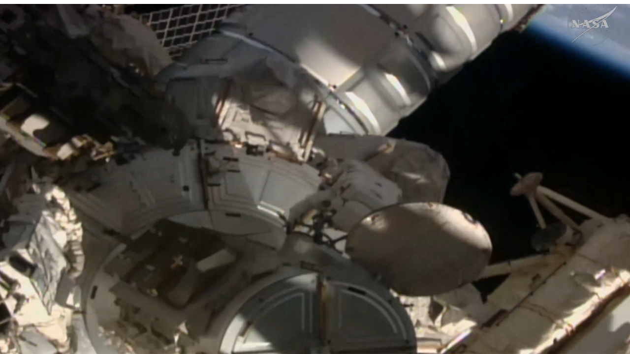Watch: Indian-origin Nasa astronaut Anil Menon embarks on maiden ISS spacewalk