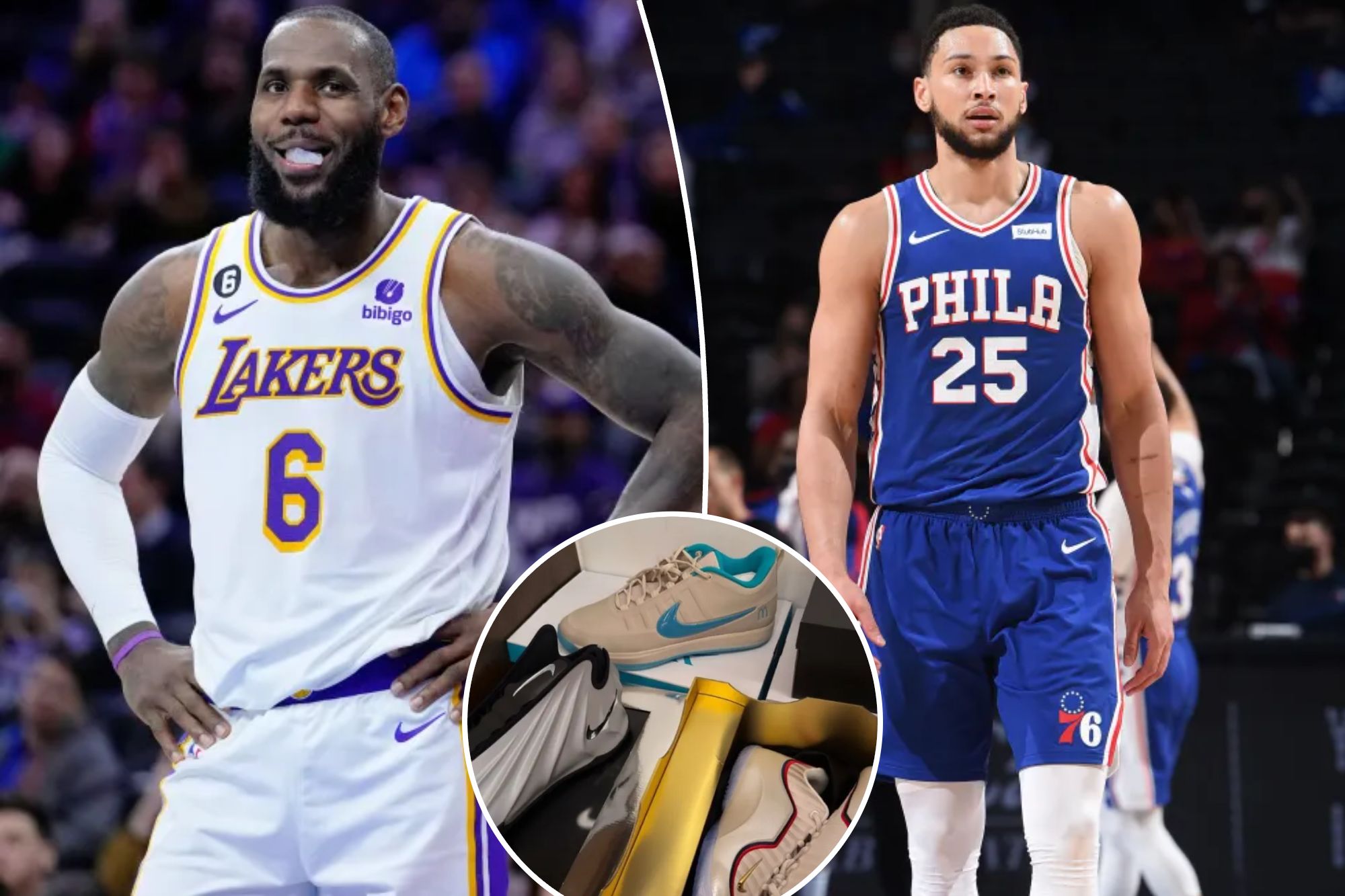 Ben Simmons sparks 76ers rumors with LeBron James photo hint