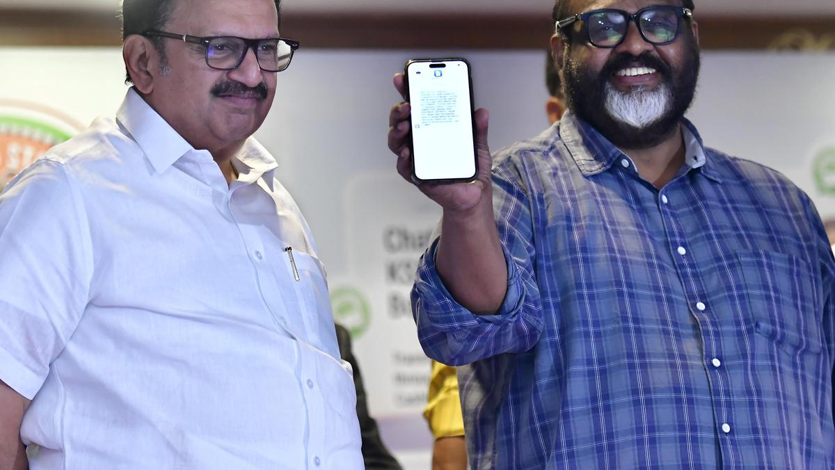 KSRTC’s AI-based WhatsApp ticketing system launched