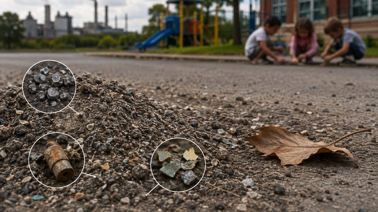 Old factory metals and pesticides found near US parks and schools