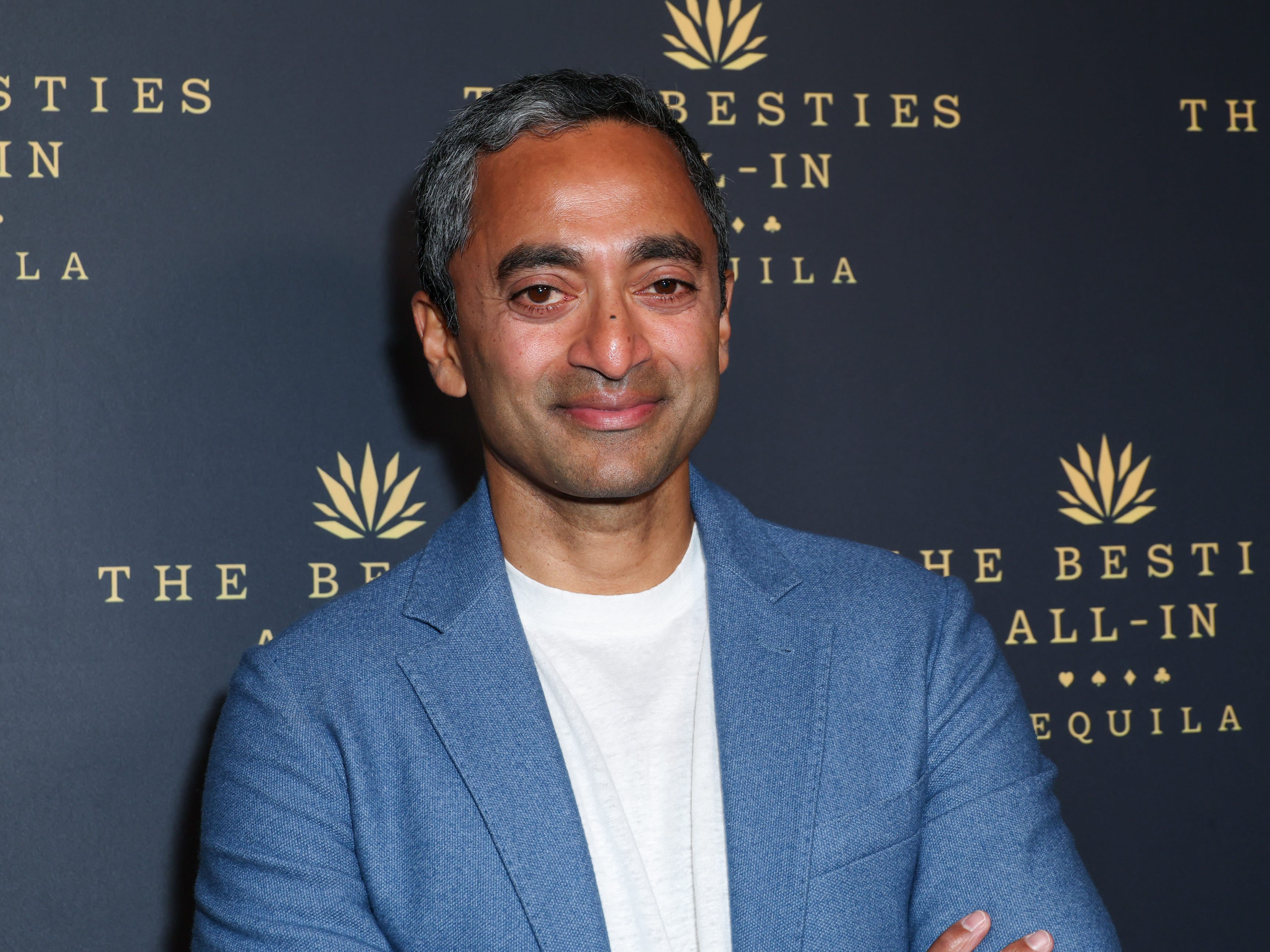 Silicon Valley's latest meme obsession: A years-old picture of Chamath Palihapitiya in a chunky turtleneck