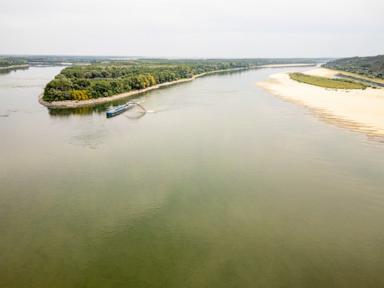 Romania rushes to sink 4 barges in the Danube to keep a nuclear power plant's second reactor running