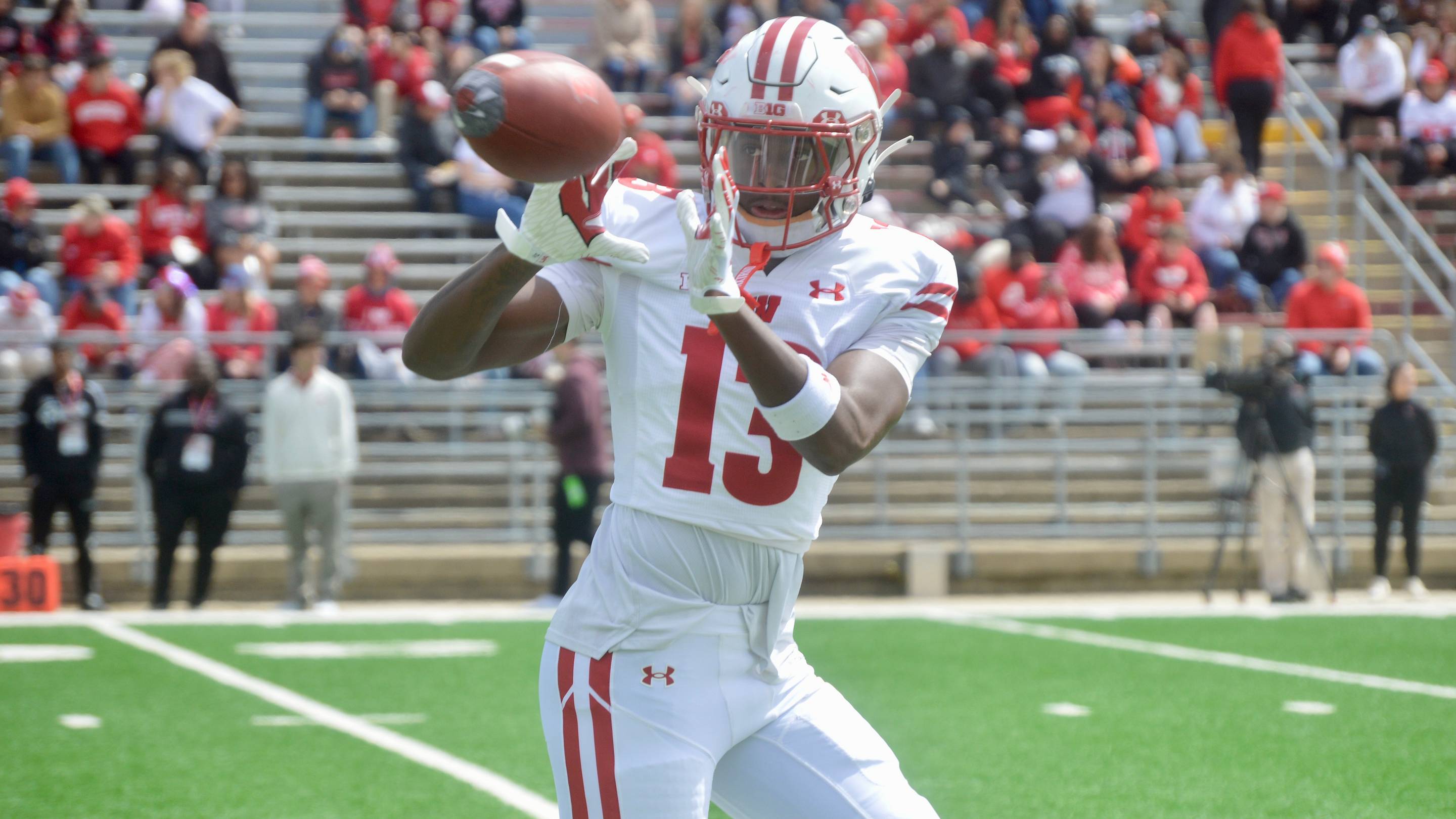 Badgers' OC Addresses WR Concerns: 'Somebody needs to emerge'
