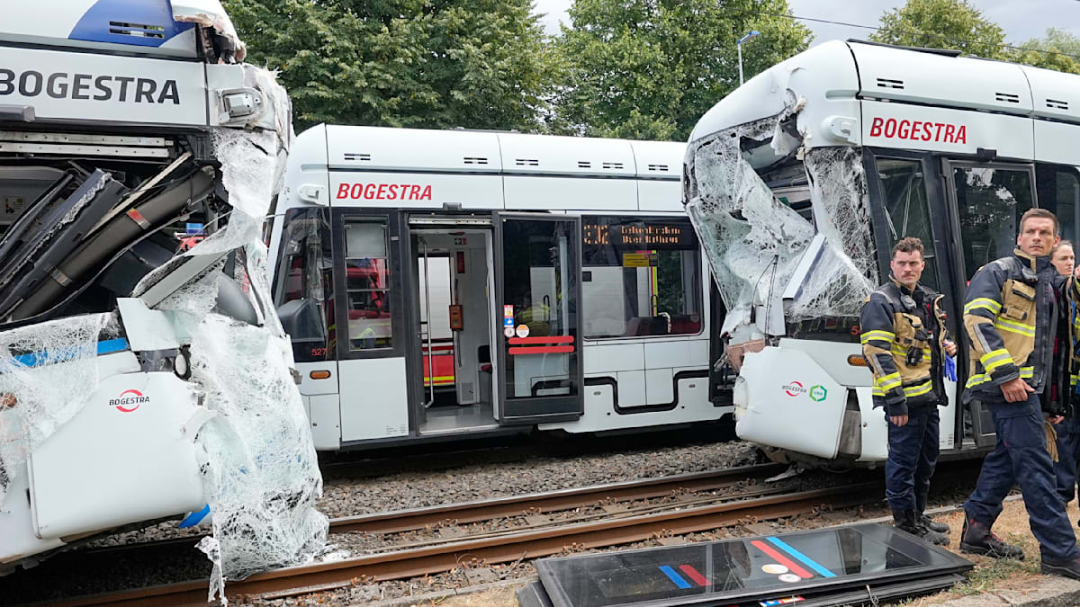 25 Verletzte bei Straßenbahnunfall – drei Menschen in Lebensgefahr