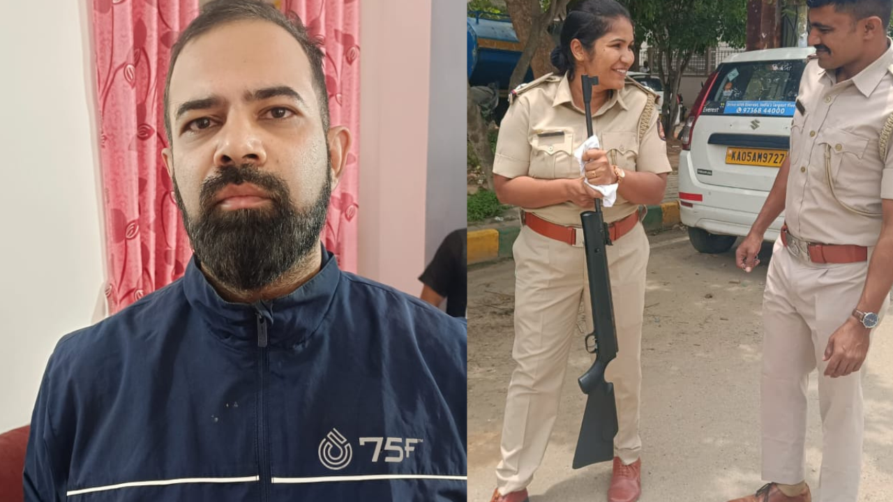 Drunk Bengaluru designer fires airgun from apartment balcony, residents run for cover