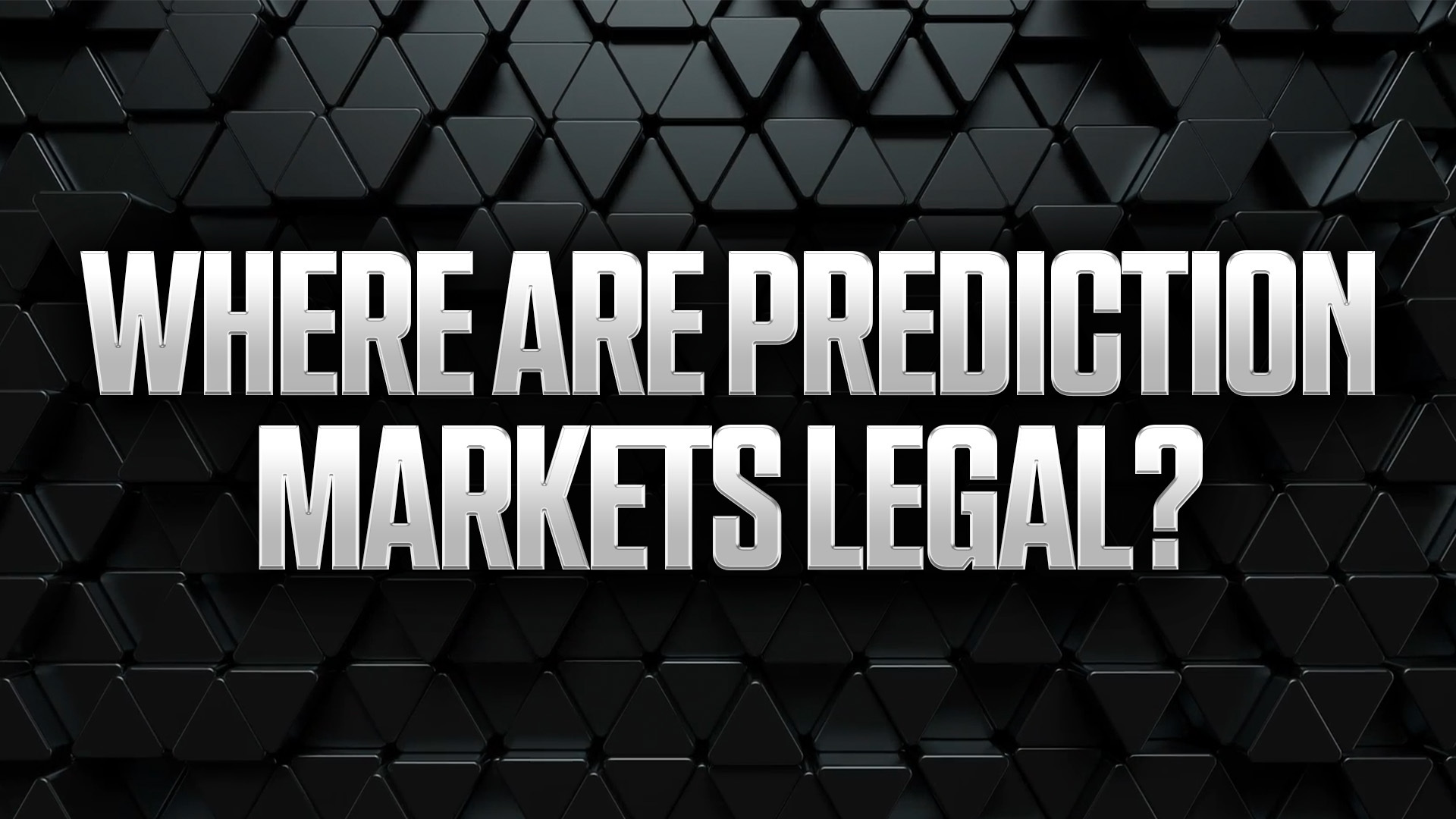 Where Are Prediction Markets Legal? State-by-State Availability in 2026