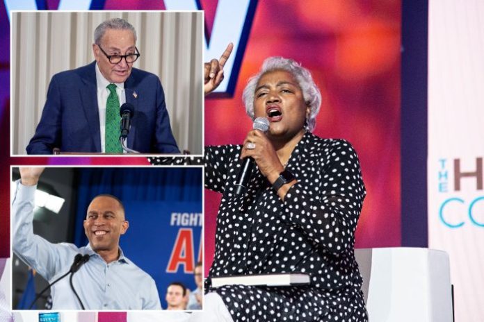 Donna Brazile: Schumer and Jeffries are ‘going to have to fight’ to hold on to leadership