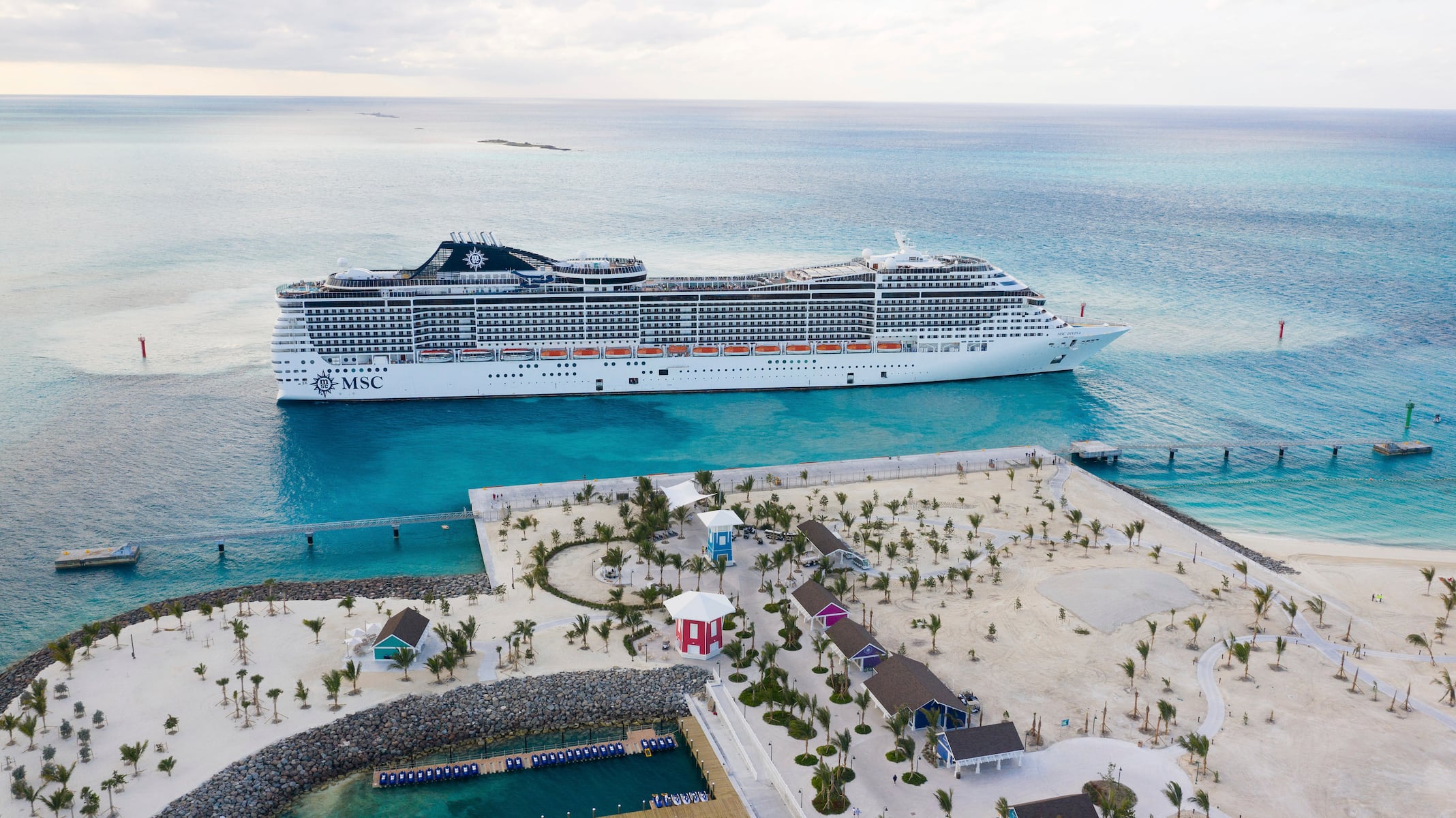 Major cruise line announces new Caribbean beach port