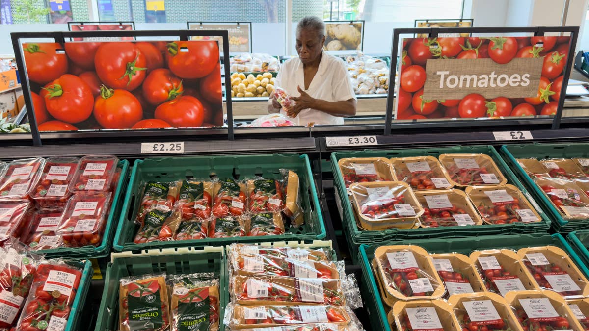 Grocery store chain using a disturbing technology to prevent theft