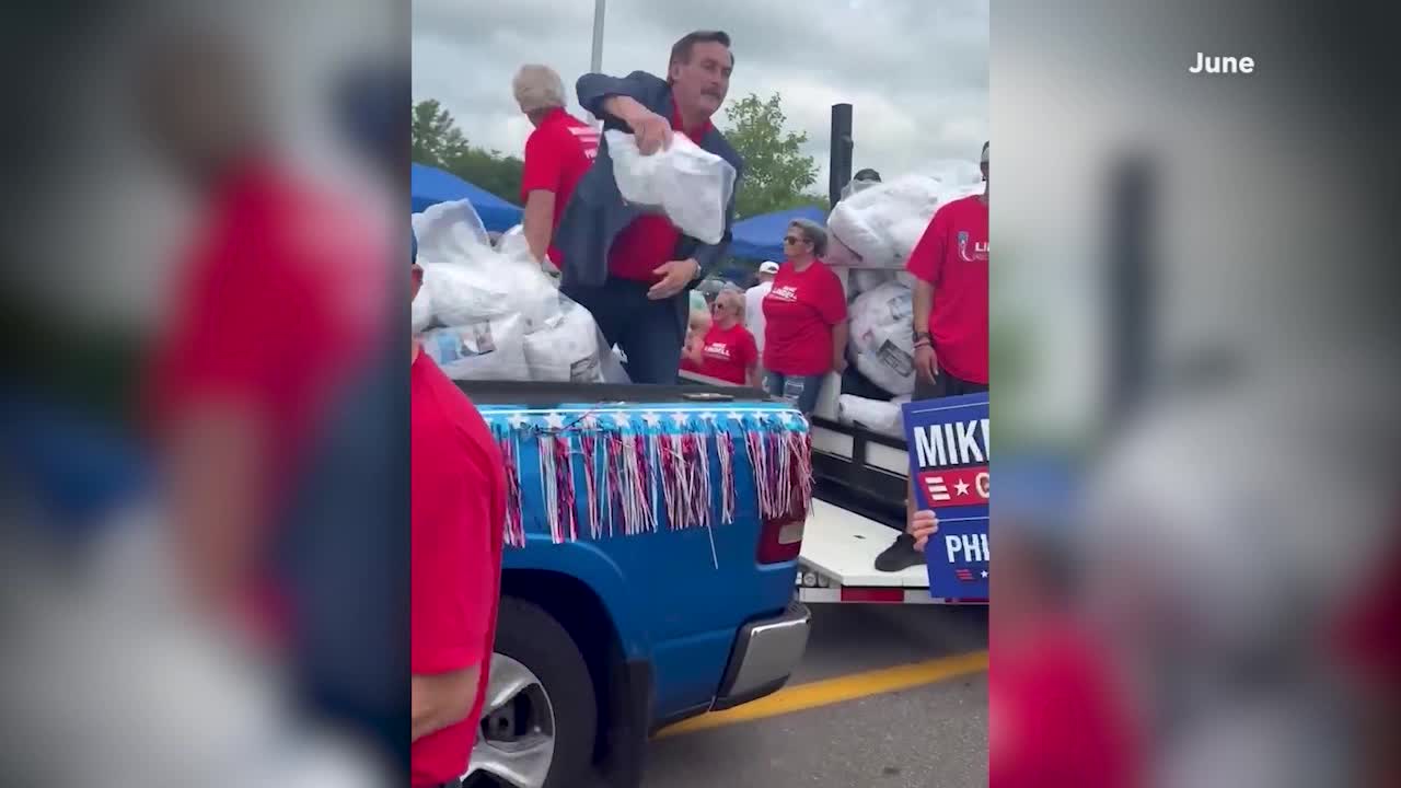 Judge finds probable cause that Mike Lindell’s pillow handouts violated Minnesota campaign law
