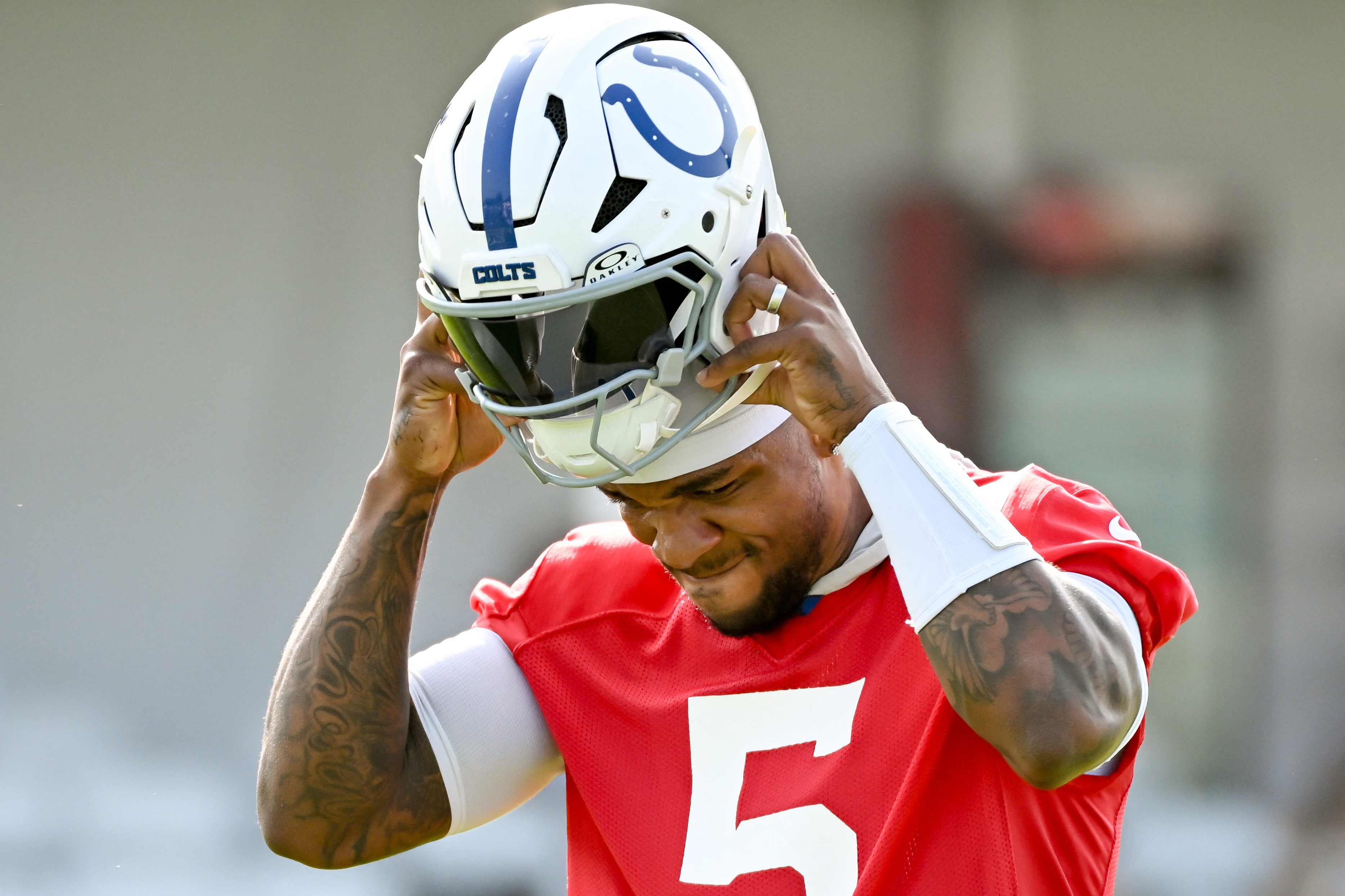 Anthony Richardson having a ‘roller coaster’ training camp — with incredible highs and ‘bobbled’ snap lows