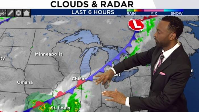 Rain chances linger across Metro Detroit as temps stay seasonable