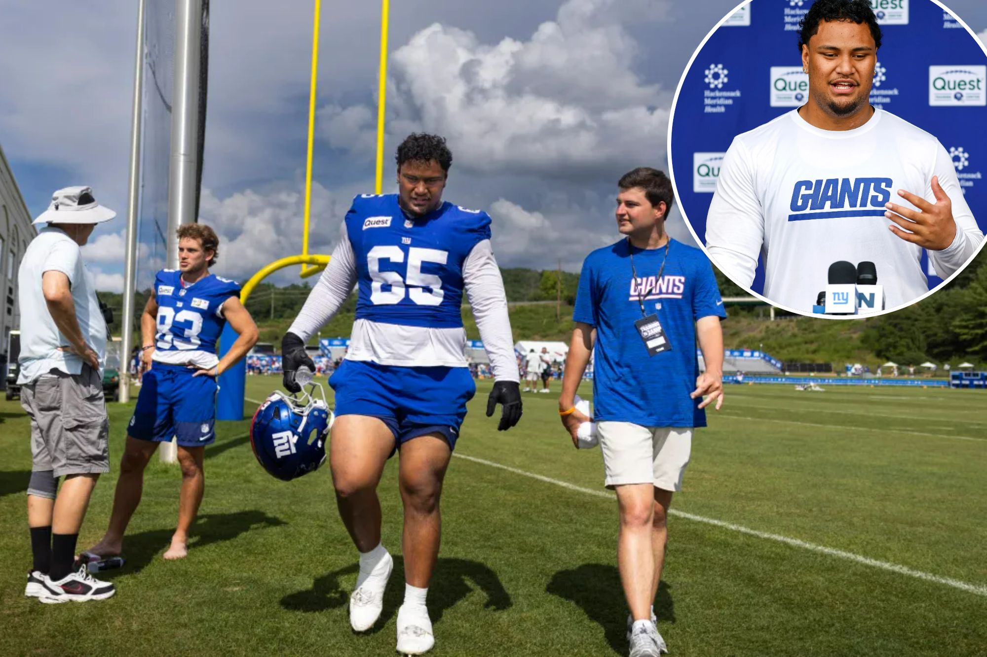 Giants gladly welcoming ‘strong’ vibe from a hopeful long-term investment in Sisi Mauigoa