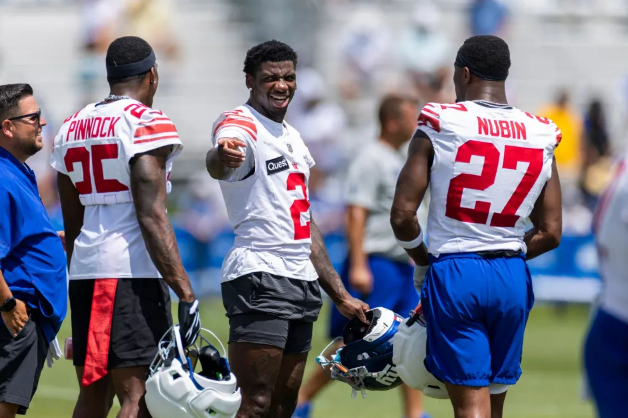 Deonte Banks finds himself in Giants training camp starting battle after two rough seasons