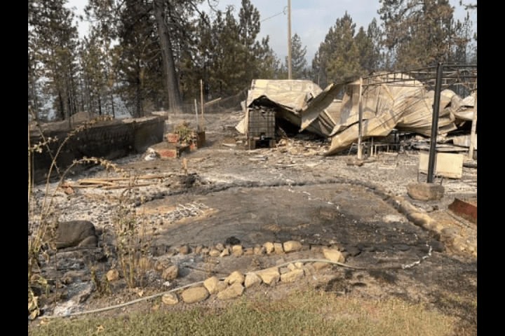 Okanagan resident says flames were surrounding their house as they fled