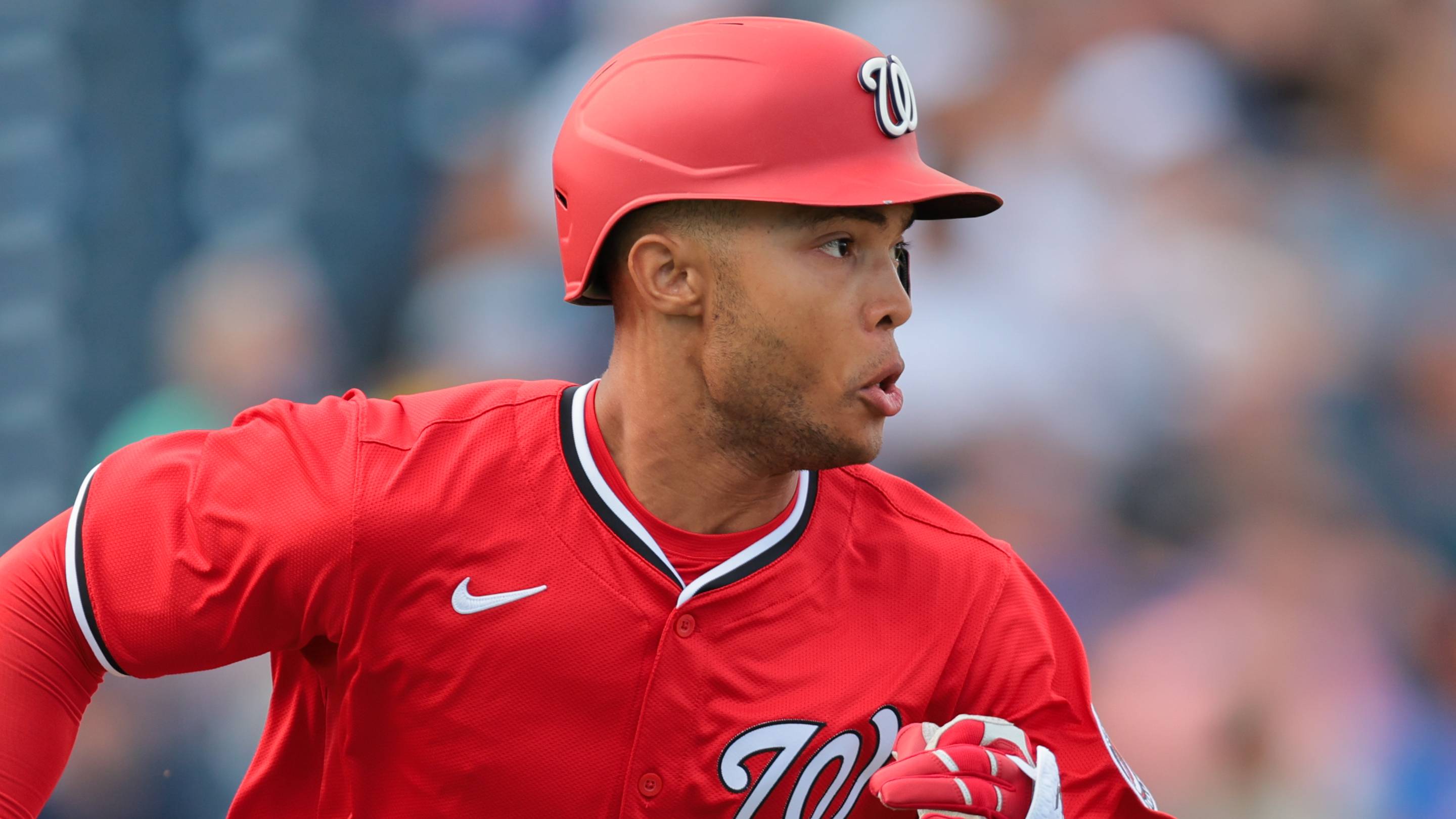 Nationals' Andrew Pinckney Has Two Career-Firsts With One Swing in MLB Debut