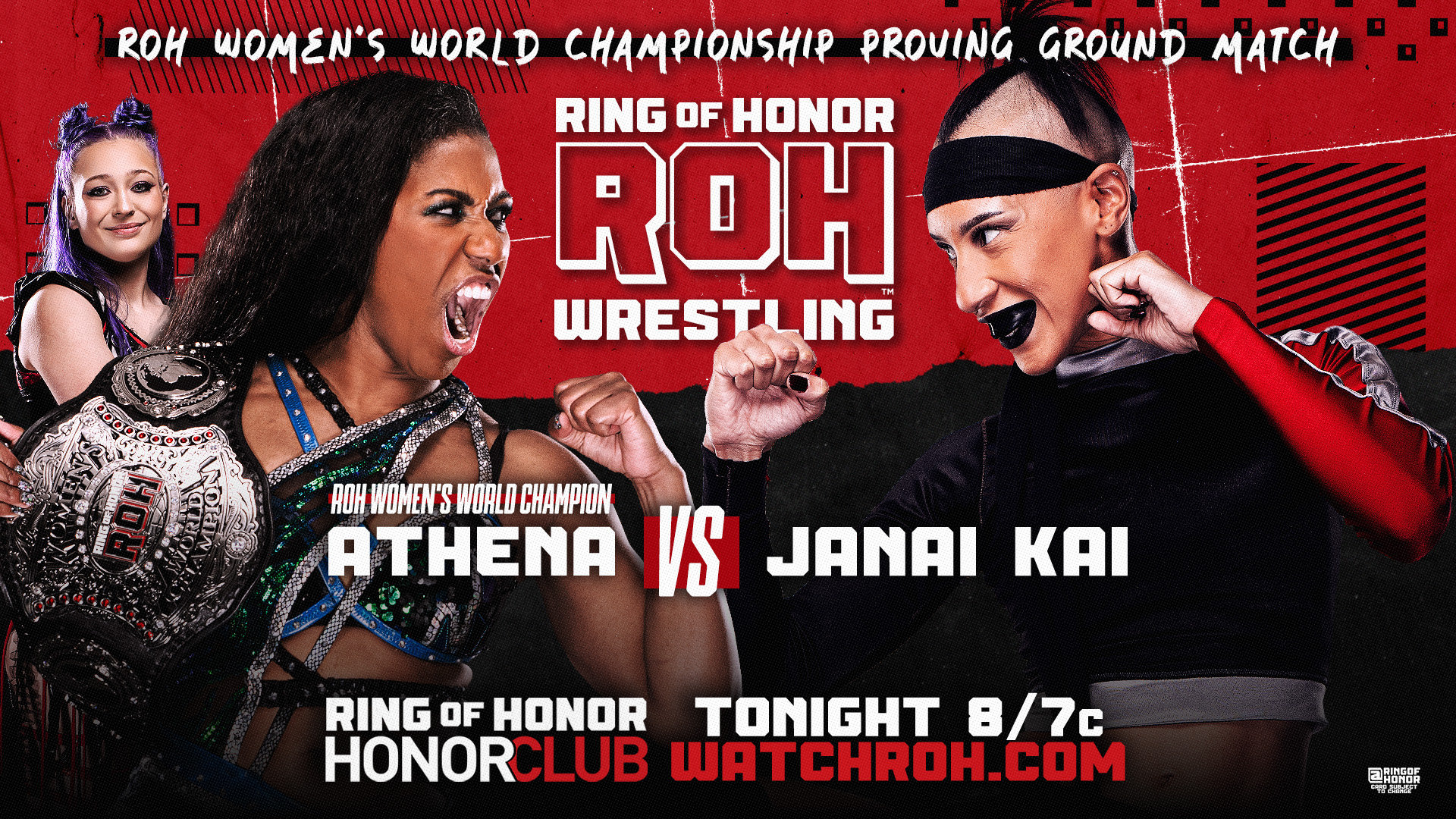 ROH TV Results (8/6): Athena Competes
